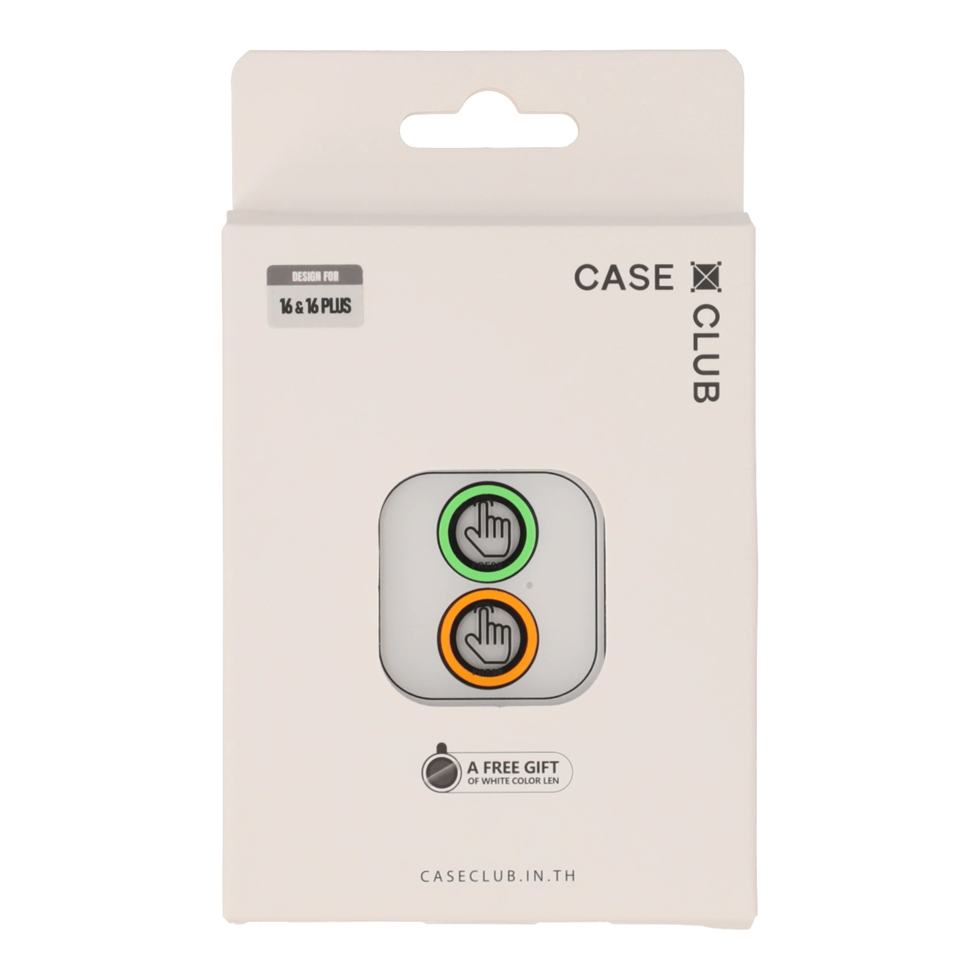 iphone 16/plus lens green-orange